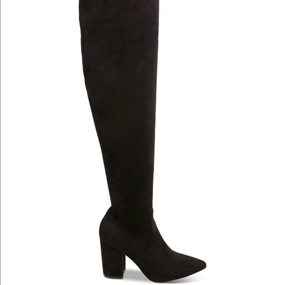 Over the Knee Suede Boots
